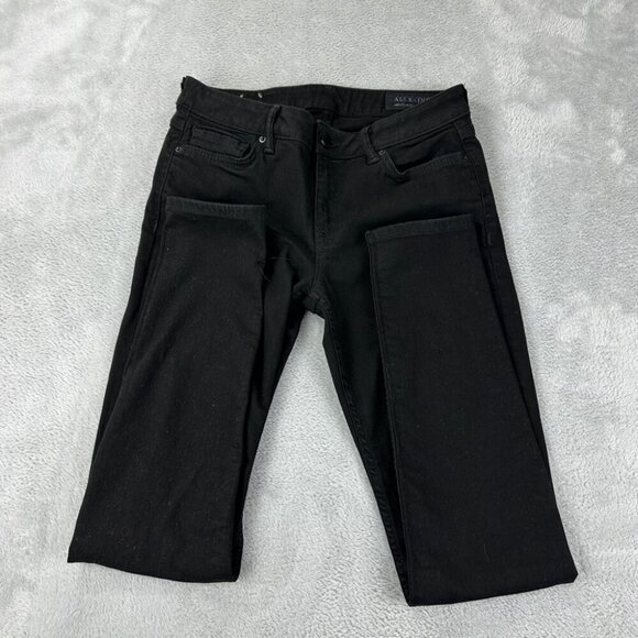 AllSaints Mast Jet Black Jeans Women’s Size 29 US - Picture 2 of 11